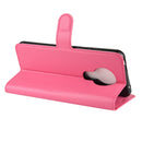 For Nokia 5.3 Litchi Texture Horizontal Flip Protective Case with Holder & Card Slots & Wallet(Rose red)