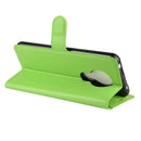 For Nokia 5.3 Litchi Texture Horizontal Flip Protective Case with Holder & Card Slots & Wallet(Green)