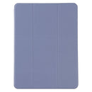 For iPad 10.2 Honeycomb Ventilation Foldable Deformation Horizontal Flip PU Leather Case with 3-Folding Holder & Pen Slot & Smart Sleep / Wake-up(Purple)