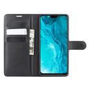 For Huawei Honor 9X lite Litchi Texture Horizontal Flip Protective Case with Holder & Card Slots & Wallet(Black)