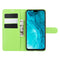 For Huawei Honor 9X lite Litchi Texture Horizontal Flip Protective Case with Holder & Card Slots & Wallet(Green)