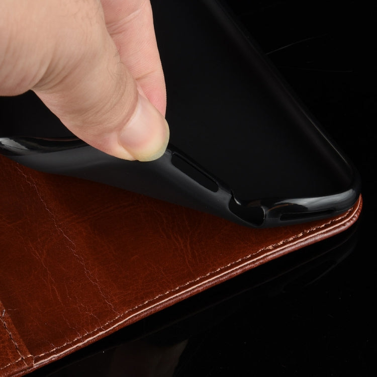 For Wiko view 4/ 4 lite R64 Texture Single Horizontal Flip Protective Case with Holder & Card Slots & Wallet& Photo Frame(Black)