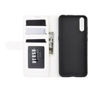 For Wiko view 4/ 4 lite R64 Texture Single Horizontal Flip Protective Case with Holder & Card Slots & Wallet& Photo Frame(White)