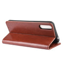 For Wiko view 4/ 4 lite R64 Texture Single Horizontal Flip Protective Case with Holder & Card Slots & Wallet& Photo Frame(Brown)