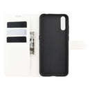 For Wiko view 4/ 4 lite Litchi Texture Horizontal Flip Protective Case with Holder & Card Slots & Wallet(White)