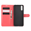For Wiko view 4/ 4 lite Litchi Texture Horizontal Flip Protective Case with Holder & Card Slots & Wallet(Red)