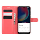 For Wiko view 4/ 4 lite Litchi Texture Horizontal Flip Protective Case with Holder & Card Slots & Wallet(Red)