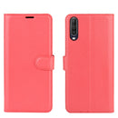For Wiko view 4/ 4 lite Litchi Texture Horizontal Flip Protective Case with Holder & Card Slots & Wallet(Red)