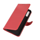 For Wiko view 4/ 4 lite Litchi Texture Horizontal Flip Protective Case with Holder & Card Slots & Wallet(Red)
