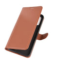 For Wiko view 4/ 4 lite Litchi Texture Horizontal Flip Protective Case with Holder & Card Slots & Wallet(Brown)