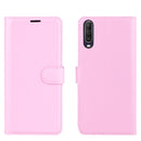 For Wiko view 4/ 4 lite Litchi Texture Horizontal Flip Protective Case with Holder & Card Slots & Wallet(Pink)