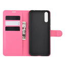 For Wiko view 4/ 4 lite Litchi Texture Horizontal Flip Protective Case with Holder & Card Slots & Wallet(Rose red)