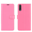 For Wiko view 4/ 4 lite Litchi Texture Horizontal Flip Protective Case with Holder & Card Slots & Wallet(Rose red)