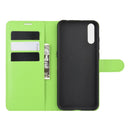 For Wiko view 4/ 4 lite Litchi Texture Horizontal Flip Protective Case with Holder & Card Slots & Wallet(Green)