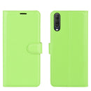 For Wiko view 4/ 4 lite Litchi Texture Horizontal Flip Protective Case with Holder & Card Slots & Wallet(Green)