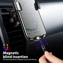 3A USB to USB-C / Type-C Fast Charging + 480Mbps Data Transmission Mobile Phone Magnetic Suction Fast Charging Data Cable, Cable Length: 2m(Black)
