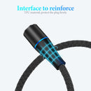 2 in 1 3A USB to Micro USB + USB-C / Type-C Fast Charging + 480Mbps Data Transmission Mobile Phone Magnetic Suction Fast Charging Data Cable, Cable Length: 2m(Silver)