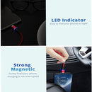 2 in 1 3A USB to 8 Pin + USB-C / Type-C Fast Charging + 480Mbps Data Transmission Mobile Phone Magnetic Suction Fast Charging Data Cable, Cable Length: 2m(Red)