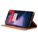 Knead Skin Texture Horizontal Flip Leather Case for OnePlus 7 Pro, with Photo Frame & Holder & Card Slots & Wallet(Red)