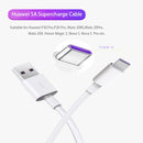 5A USB to USB-C / Type-C Flash Charging Data Cable, Cable Length: 2m