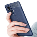 For VIVO X50 Pro Litchi Texture TPU Shockproof Case(Black)