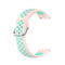 22mm For Huawei Watch GT2e/GT/GT2 46MM Fashion Inner Buckle Silicone Watch Band(Light pink teal)