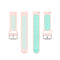 22mm For Huawei Watch GT2e/GT/GT2 46MM Fashion Inner Buckle Silicone Watch Band(Light pink teal)