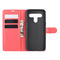 For LG K61 Litchi Texture Horizontal Flip Protective Case with Holder & Card Slots & Wallet(Red)