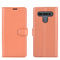 For LG K61 Litchi Texture Horizontal Flip Protective Case with Holder & Card Slots & Wallet(Brown)