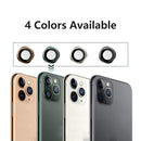 ENKAY Hat-Prince 3 PCS For iPhone 11 Pro / 11 Pro Max Aluminium Alloy + Tempered Glass Camera Lens Cover Full Coverage Protector(Dark Green)