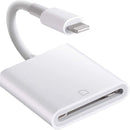 ZS-KL21810 8 Pin to SD Card Camera Card Reader Adapter, Compatible with IOS 13 and Previous Versions System