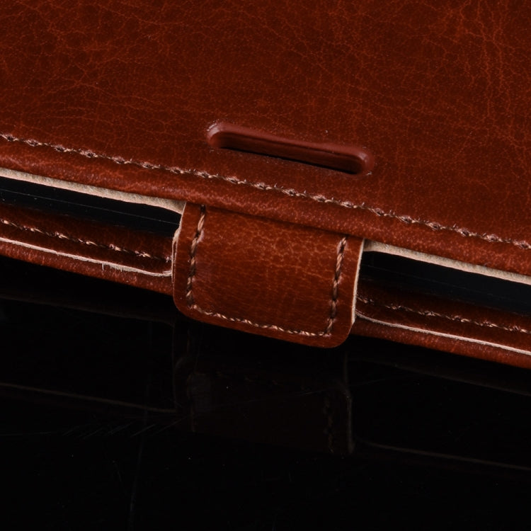 For Samsung Galaxy Note20 R64 Texture Single Vertical Flip Leather Protective Case with Card Slots & Photo Frame(Brown)