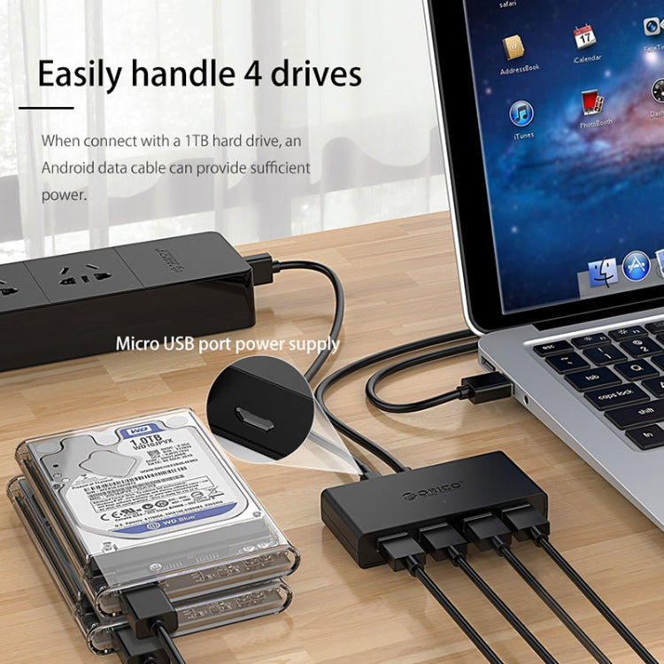 ORICO G11-H4-U3-100-BK 4 Ports USB 3.0 HUB