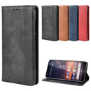 Magnetic Buckle Retro Crazy Horse Texture Horizontal Flip Leather Case for Nokia 3.2, with Holder & Card Slots & Photo Frame(Black)