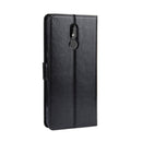 Retro Crazy Horse Texture Horizontal Flip Leather Case for Nokia 3.2, with Holder & Card Slots & Photo Frame(Black)