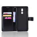 Retro Crazy Horse Texture Horizontal Flip Leather Case for Nokia 3.2, with Holder & Card Slots & Photo Frame(Black)