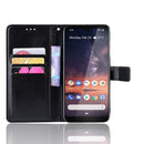 Retro Crazy Horse Texture Horizontal Flip Leather Case for Nokia 3.2, with Holder & Card Slots & Photo Frame(Black)