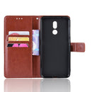 Retro Crazy Horse Texture Horizontal Flip Leather Case for Nokia 3.2, with Holder & Card Slots & Photo Frame(Brown)