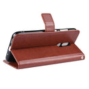 Retro Crazy Horse Texture Horizontal Flip Leather Case for Nokia 3.2, with Holder & Card Slots & Photo Frame(Brown)