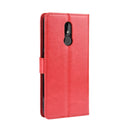 Retro Crazy Horse Texture Horizontal Flip Leather Case for Nokia 3.2, with Holder & Card Slots & Photo Frame(Red)