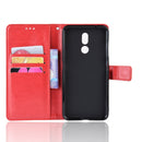 Retro Crazy Horse Texture Horizontal Flip Leather Case for Nokia 3.2, with Holder & Card Slots & Photo Frame(Red)