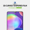 For Samsung Galaxy A31 PINWUYO 9H 3D Curved Full Screen Explosion-proof Tempered Glass Film(Black)