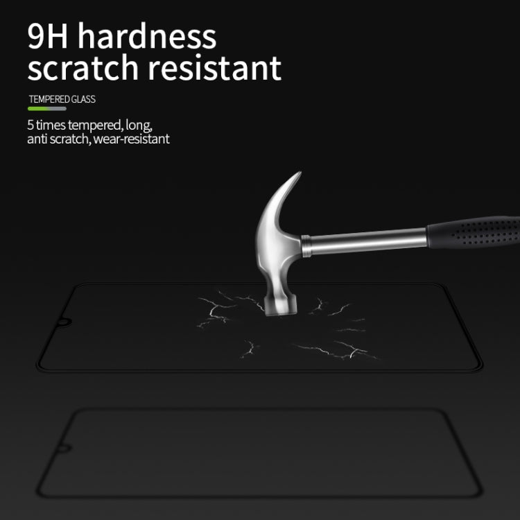 For Samsung Galaxy A31 PINWUYO 9H 3D Curved Full Screen Explosion-proof Tempered Glass Film(Black)