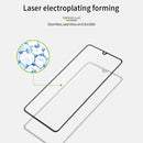 For Samsung Galaxy A31 PINWUYO 9H 3D Curved Full Screen Explosion-proof Tempered Glass Film(Black)