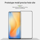 For vivo X50 Pro PINWUYO 9H 3D Hot Bending Tempered Glass Film(Black)