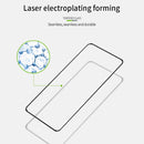 For vivo X50 Pro PINWUYO 9H 3D Hot Bending Tempered Glass Film(Black)