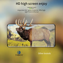 For vivo X50 Pro PINWUYO 9H 3D Hot Bending Tempered Glass Film(Black)