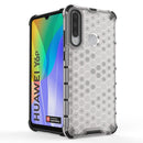 For Huawei Y6P Shockproof Honeycomb PC + TPU Case(Red)