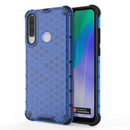 For Huawei Y6P Shockproof Honeycomb PC + TPU Case(Blue)