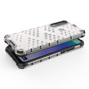 For Huawei Y6P Shockproof Honeycomb PC + TPU Case(Blue)